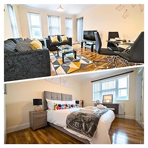  Apartment Heathrow Rare Find 2 Bedroom Plus 2 Bathroom Flat - Sleeps 6- Free Parking- Close To Heathrow Terminals-quiet Development